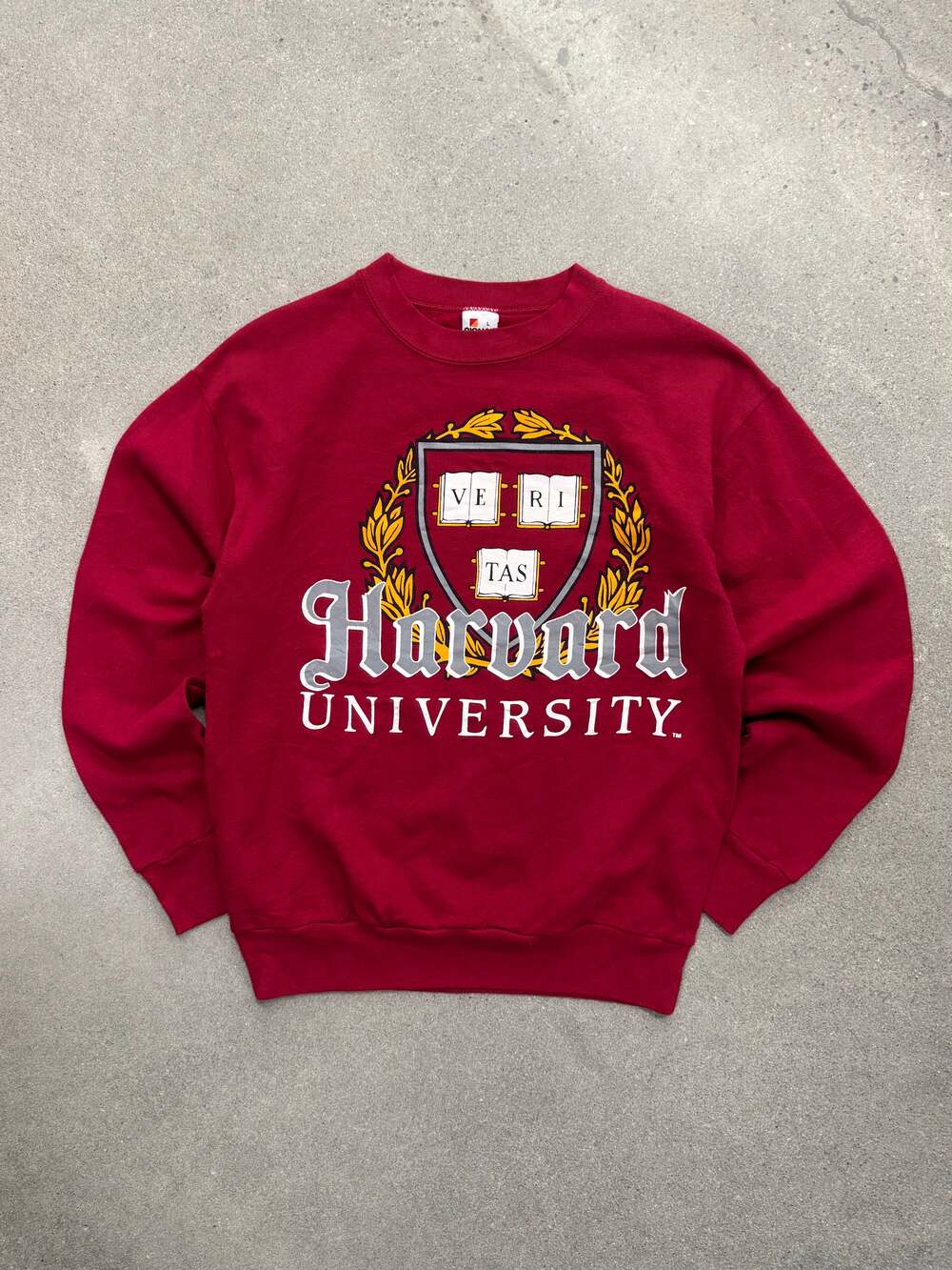 Vintage Harvard University Colligate Crewneck Sweatshirt - L